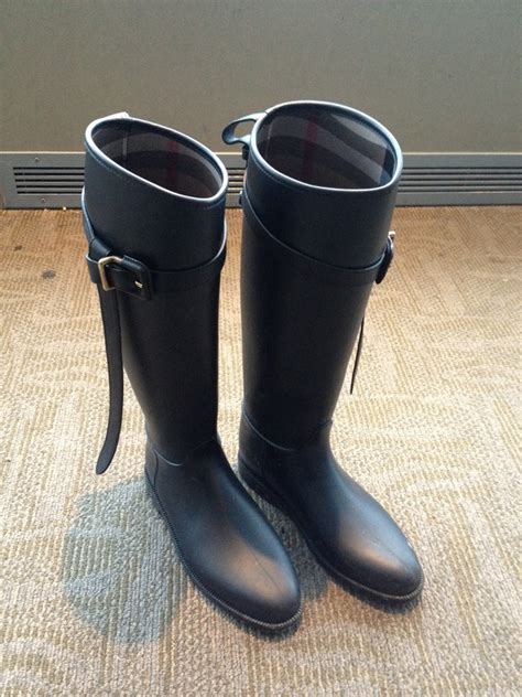 burberry riding boots review|burberry classic rain boots.